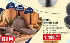 EMSAN GRANİT TENCERE SETİ